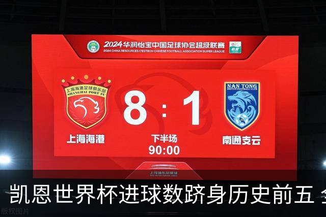 凯恩世界杯进球数跻身历史前五 全球射手榜超普斯卡什